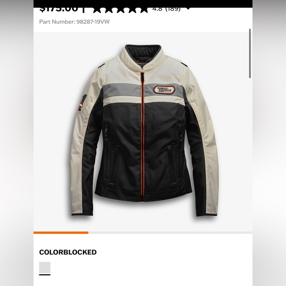 Harley-Davidson Colorblocked Fennimore Riding Jacket - Picture 1 of 13